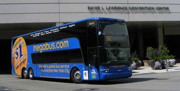 Coach USA Megabus Van Hool Astromega DD417